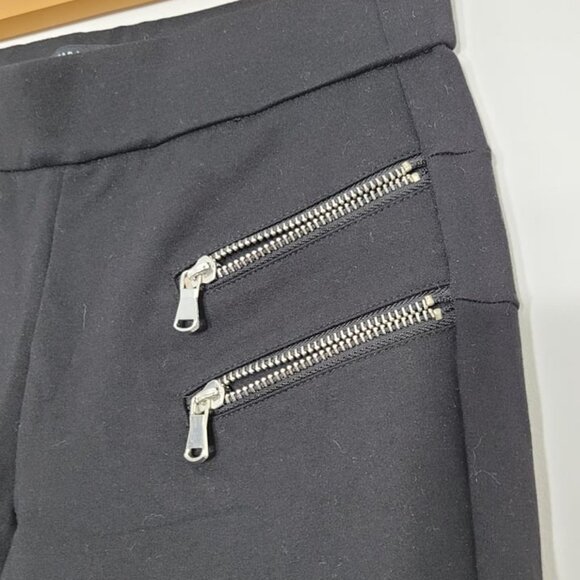 Zara Basic Collection Black Elastic Waist Slim Fit Dressy Pants Size XS - Picture 3 of 6